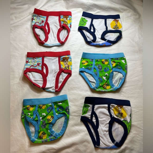 Disney Toy Story Kids Underwear Set - Red, Blue, Green - Picture 1 of 2